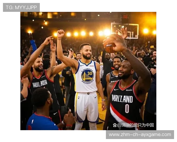 库里后仰三分命中，勇士主场再次沸腾